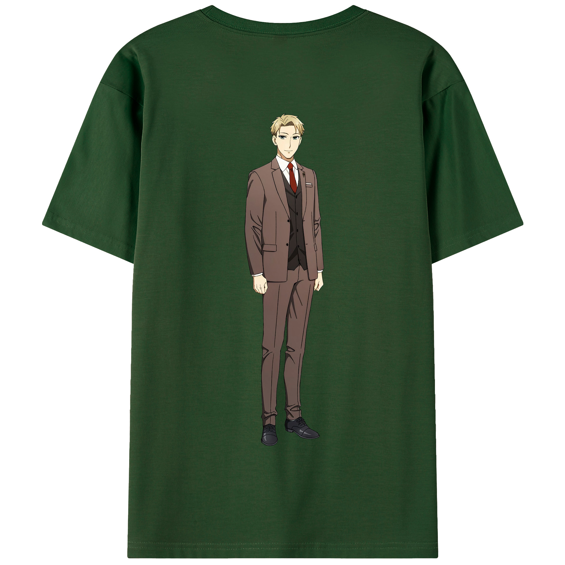（画像用） SPY×FAMILY间谍家家酒 綿100％半袖Tシャツ（背面プリント）
